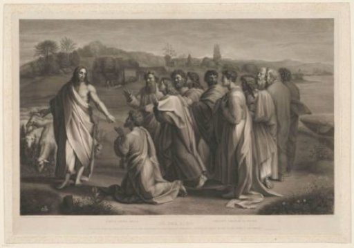 Christ with the Disciples