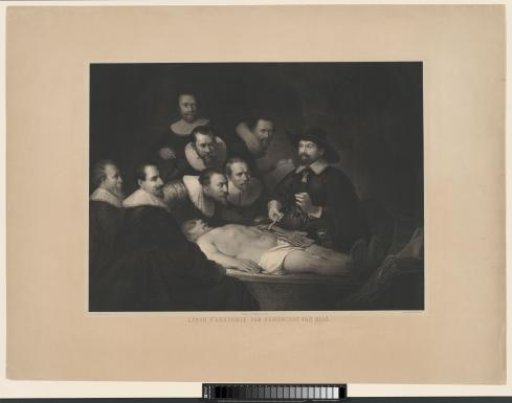 Anatomy Lesson of Dr. Nicolaes Tulp