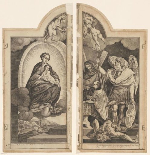 Wing of Altarpiece: Mary with Child