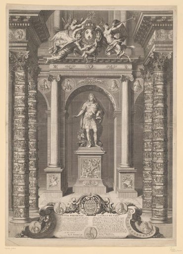 Monument for Louis XIV Donated by the City of Paris