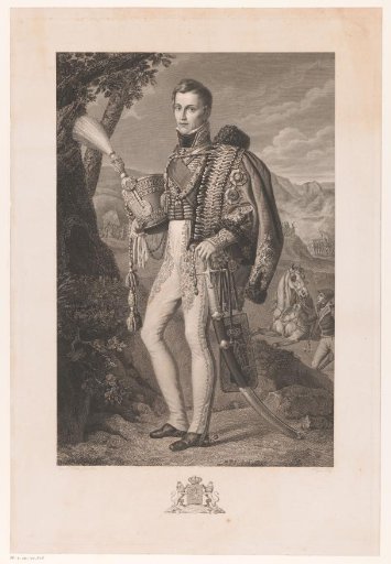 Portrait of an Unknown Standing Officer