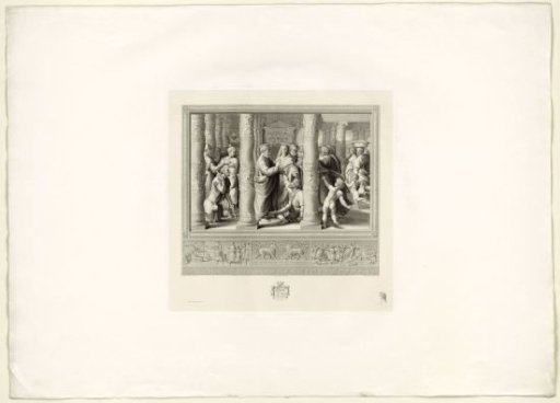 Peter and John Healing a Lame Man at the Temple Gate