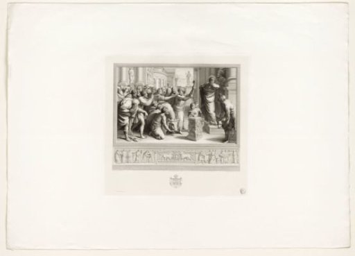 Sacrifice of a Bull, after Raphael