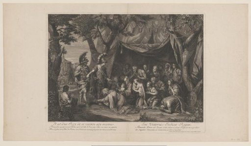 Alexander the Great with the family of Darius