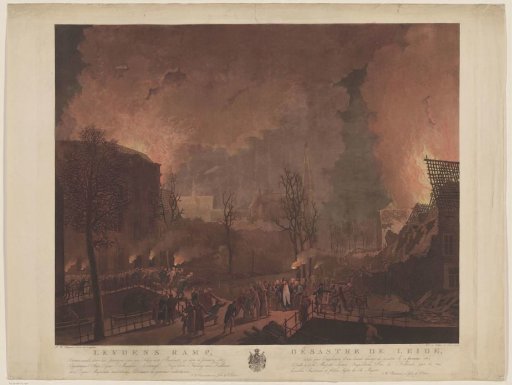 The consequences of the gunpowder disaster in Leiden