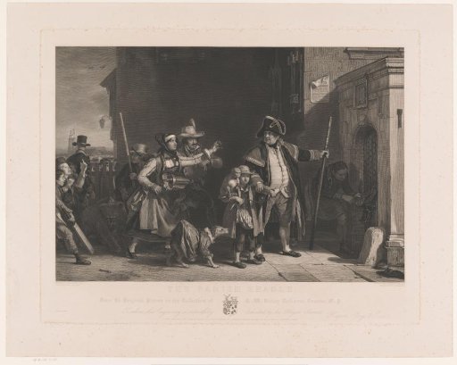 The Church Bailiff Holding a Boy with a Monkey by the Arm