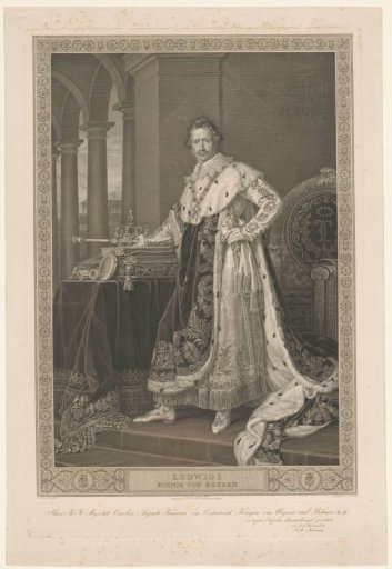 Portrait of Louis I of Bavaria
