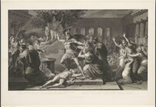The Death of Priam