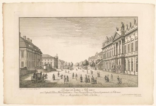 View of Unter den Linden in Berlin
