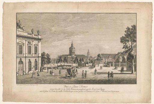 View of the Old Library on the Bebelplatz in Berlin