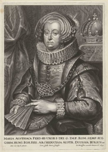 Portrait of Maria Anna of Austria