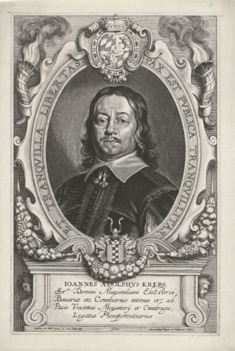 Portrait of Johann Adolf Krebs