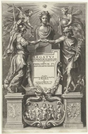 Minerva and Mercury Shake Hands