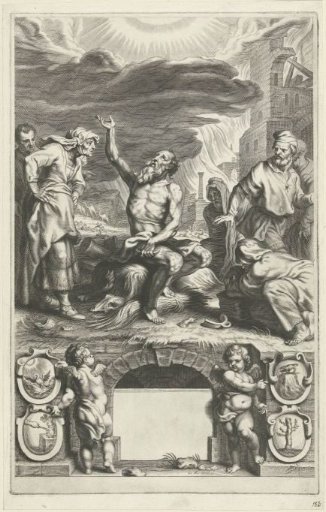 Job Is Scolded by His Wife