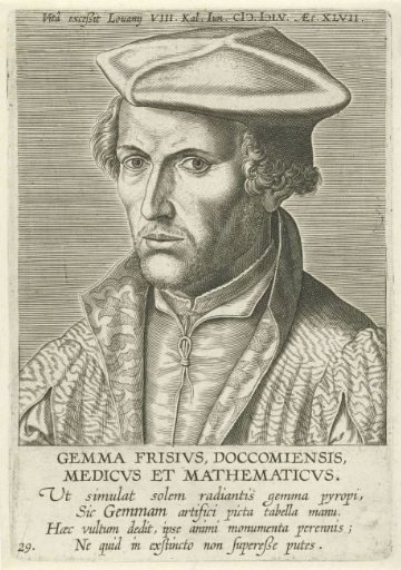 Portrait of Gemma Frisius