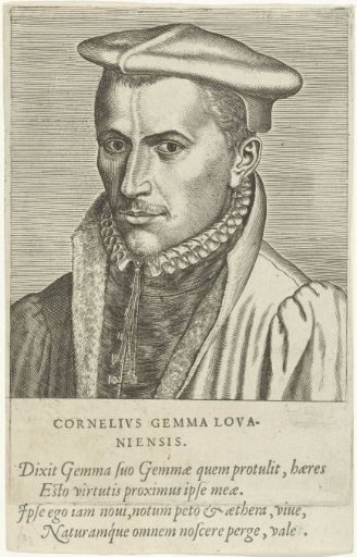 Portrait of Cornelius Gemma