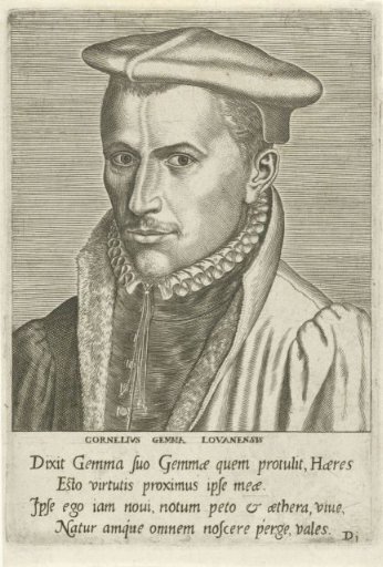 Portrait of Cornelius Gemma