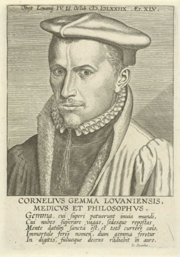 Portrait of Cornelius Gemma