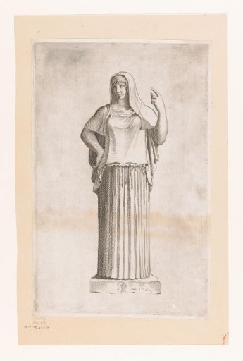 Statue of a Vestal Virgin