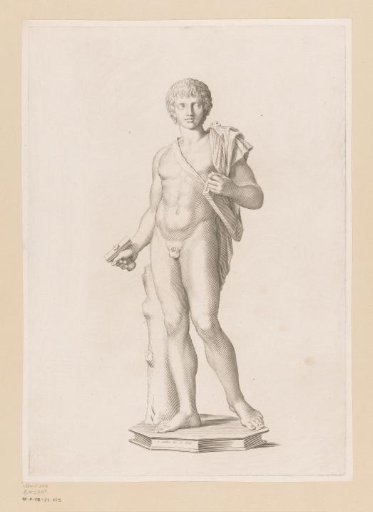 Statue of a young gladiator