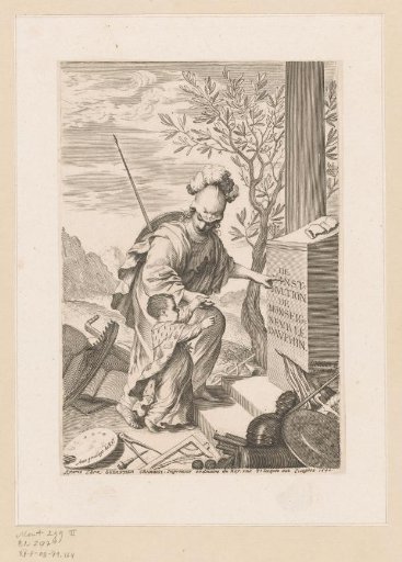 Minerva with Louis XIV of France at the age of two