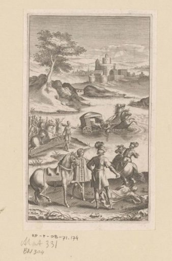 Archombrote rescues King Meleander
