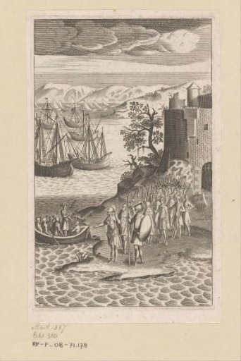 Géleanor disembarks in Mauretania