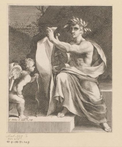 Apollo with a putto