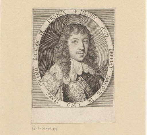 Portrait of Henri Coiffier de Ruzé