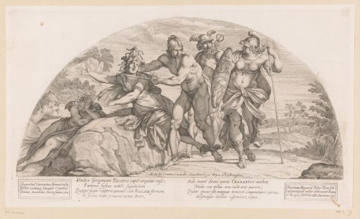 Perseus beheading Medusa