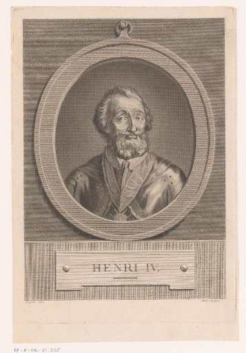 Portrait of Henry IV, King of France and Navarre