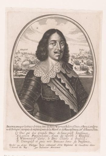 Portrait of Bernard of Saxe-Weimar
