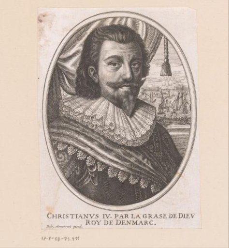 Portrait of Christian IV of Denmark