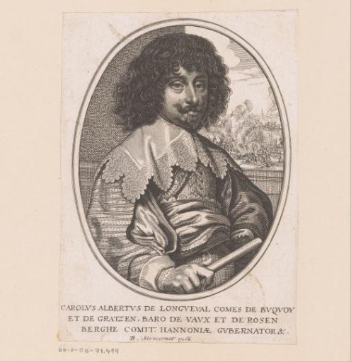 Portrait of Charles-Albert de Longueval