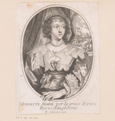 Portrait of Henrietta Maria of France
