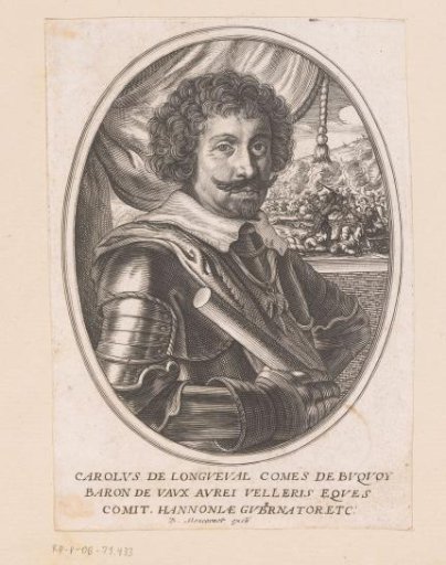 Portrait of Charles Bonaventura of Longueval