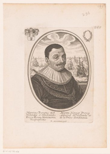 Portrait of Maarten Harpertszoon Tromp
