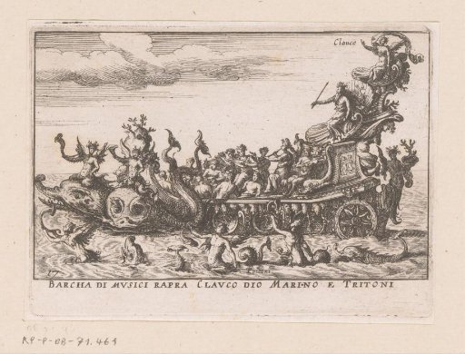 Ship with Musicians and Glaucus