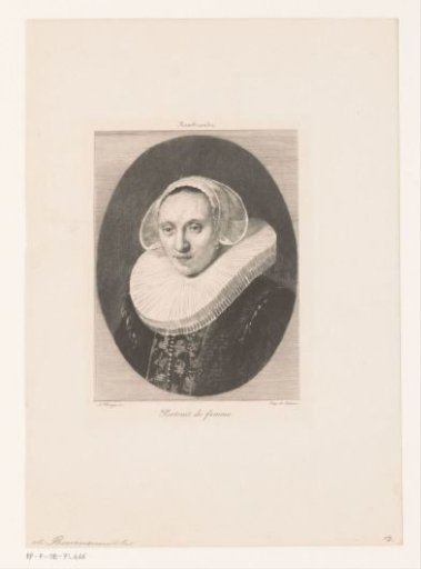 Portrait of an unknown woman