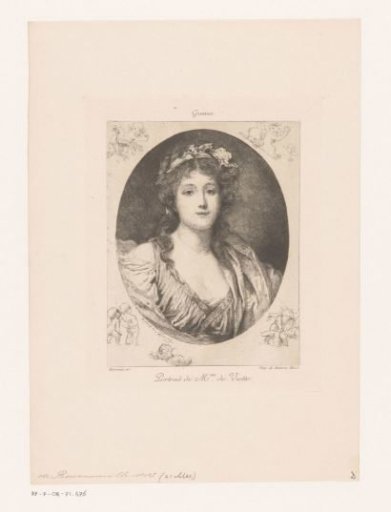 Portrait of Madame de Viette