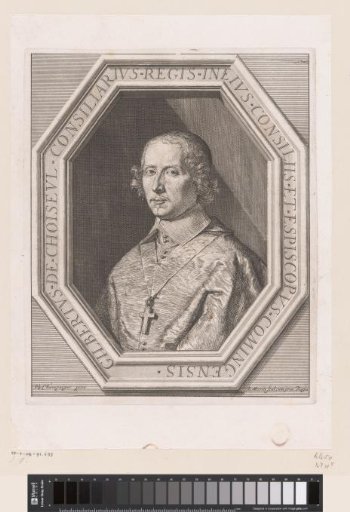 Portrait of Gilbert de Choiseul du Plessis-Praslin