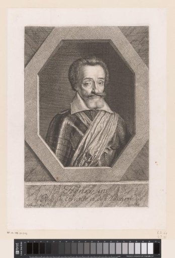 Portrait of Henry IV, King of France and Navarre