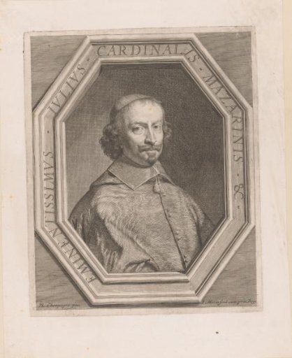 Portrait of Cardinal Jules Mazarin
