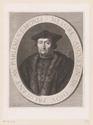 Portrait of Augustin de Thou