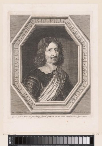 Portrait of Nicolas de Neufville de Villeroy