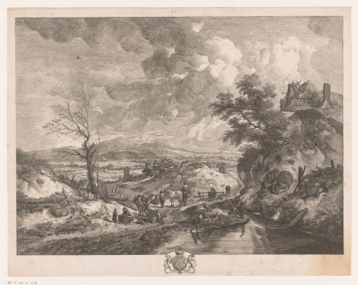 Landscape with wood gatherers