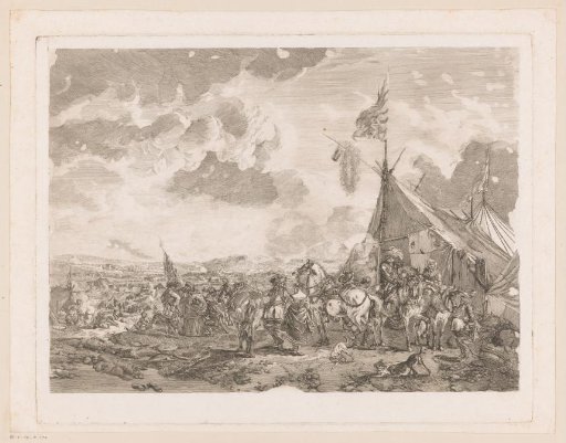 Soldiers' camp