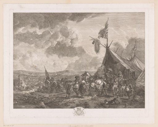 Soldiers' camp