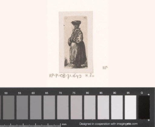 Jewish woman in Polish costume