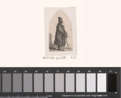 Man in a long cloak